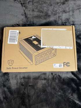 7814m-2 Ampeak 2000w Power Inverter With Remote 3ac Outlets 6.2a Usb Ports D
