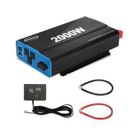 2000w Aowoil 632125665125 Pure Sine Wave Inverter 12v Dc To 120v Ac Converter For Home Rv Truck