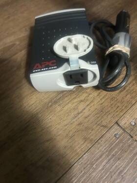 Apc 154-c Travel Power 75w Dc/ac Inverter Surgearrest Mobile Auto Laptop Adapter