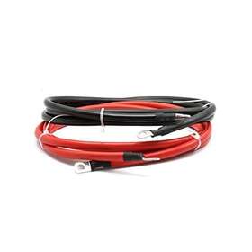 Apeixoto 734914268620 4 Awg Red Black Pure Copper Battery Inverter Cables 6ft Ca