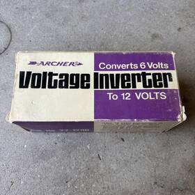 Archer 22-129 Vintage 22-129b Voltage Inverter 6vdc To 12vdc 3 Amps