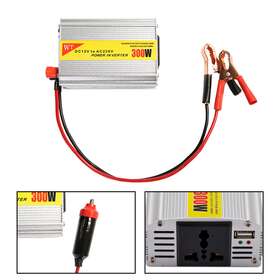 S006-091 Areyourshop 300w 12v Dc To 110v Ac Power Inverter Converter Cigarette Lighter Car