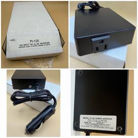 Astron Pi-125 Nos Dc To Ac Power Inverter 125w Car Adapter 12v With Box