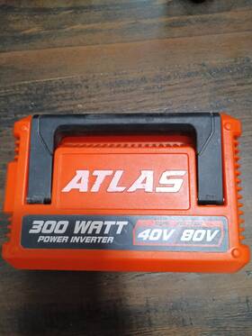 70499 Atlas 40v/80v 300w Battery-powered Power Inverter Pure Sine Wave Tool Only