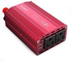 300w Aukey Power Inverter With Dual Outlets And 2.4a Usb Ports For Laptop 701979498019
