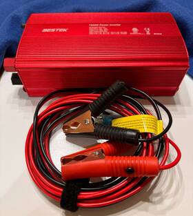 Bestek Mri10011au 1000w Power Inverter 12v To 110v Modified Sine Wave With Clamps