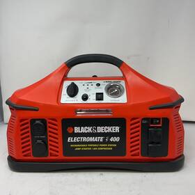 Veco26bd Black Decker And Electromate 400 Rechargeable Portable Power Starter/air Compress