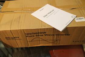 Bougerv Bv123000 3000 Watt 12 Volt Power Inverter With Remote Diy Solar