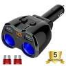 12-24v C46 Otium Usb Car Charger Sockets Cigarette Lighter Splitter 691163244396