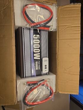 Msw1500w-led-us Cantonape 5000w Power Inverter 12v To 110v Dc Ac With Lcd Display