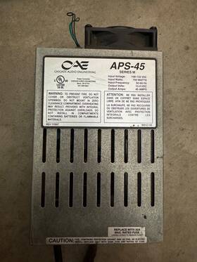 Cascade Audio Engineering 99012-145 Aps-45 Series 750 Watt Power Supply