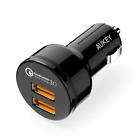 Cc - T8 Aukey Car Charger With Quick Charge Dual 600685865194