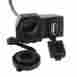 Ce0049 Agptek 12v 5v Motorcycle Cigarette Lighter Usb Power Integration Outlet Socket Splitter