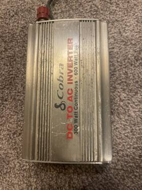 Cobra Cpi-1300 Inverter Dc To Ac Cpi 1300 Continuous Working 600w Peak