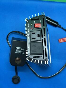 Coleman Pmp350 Powermate 350 Watt Inverter And Roadmaster 120v To 12v Dc Convert Tested