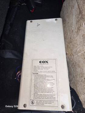 14u3 Cox Communications 700n 12/700n 700 Watt 12.6 Vdc 70 Amps Sine Wave Listed Land Vehicle Inverter