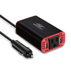 Crst-car-pi-red Crst Portable Car Power Inverter Dc Ac Dual 0756708605954