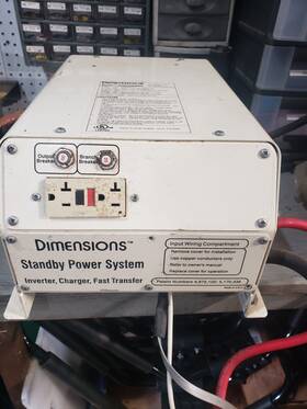 Dimension 12x25b3r4tu Dimensions Standby Power System 2500 Watts 30 Amps Quasi Sine Wav