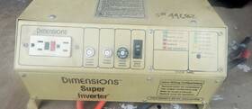 Dimension Duia-12/1700 Dimensions Unlimited Super Inverter 12v To 120v 60hz