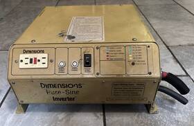 Duia-12 Dimensions Duia-12/1300n Pure Sine Inverter 1300 Watt