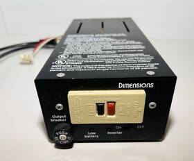 Dui-12 Dimensions Unlimited Dui-12/130tl Auto Rv Power Inverter