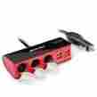 Mrs203bu Ebay Bestek 4 Usb Port 3 Socket Car Cigarette Lighter Splitter Adapter Auto Charger
