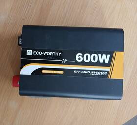 Ecoworthy Eco600w 3r 600w Inverter 12v Dc To 120v Pure Sine Wave