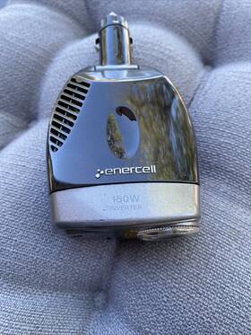 Enercell 220-0134 Enercel Portable Power Inverter 150 Watt Electric/accessory Car Outlet Usb Port