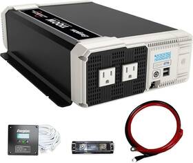 Ep1100-rfb Energizer 1100 Watt 12v To 110v Pure Sine Wave Inverter Dual Ac Outlets And Usb