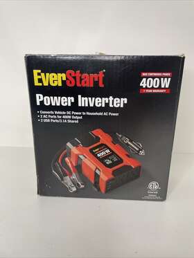 70002mc Everstart 400w Power Inverter Converts Dc To Ac