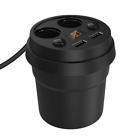 Flb07 Raydem Car Cigarette Lighter Outlet Plug In Adapter Splitter Dual