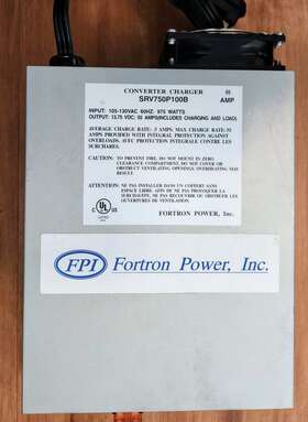 Srv75p100b Fortron Power Inc Fpi 55amp Rv Converter Supply Battery Charger