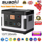 G500 Suaoki Power Station Solar Generator Supply Inverter Energy 657419622431