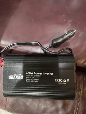 Geargo Gax600w 600w Power I Inverter 12v Dc To 110v