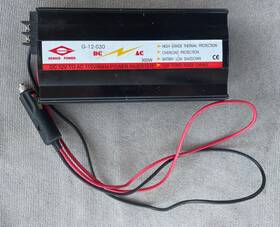 G-12-030 Genius Power 12 Vdc To 115 Vac 60 Hz Inverter 300 Watt Continuous G-12 030 Used