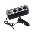 Ghkrxzj112400 Unbranded Multi Socket Car Cigarette Lighter Splitter Usb Dc Charger