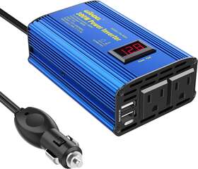 300w Giandel 691200785158 Power Inverter Dc 12v To Ac 110v Car Converter Adapter With Led Dis