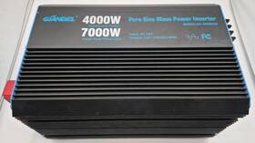 Giandel Gs-4000kar 4000w Pure Sine Wave Power Inverter 12v To 120v Ac 7000w Surge See Descr