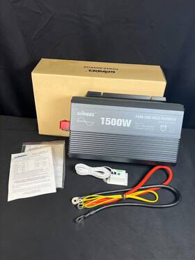 Ps-1500kar Giandel Black High Voltage Protection Pure Sine Wave Power Inverter