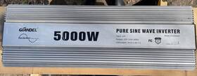 Ps-5000qar Giandel 5000w Pure Sine Wave Power Inverter Dc12v To Ac110v 120v With Lcd Display