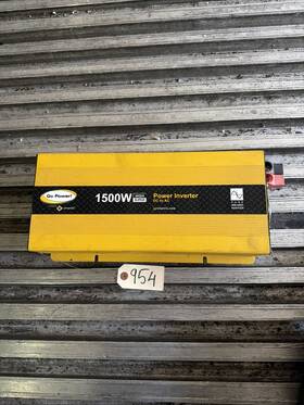 Go Power 01-3152-1121 1500 Watt Pure Sine Inverter Gp-hs 1500-12