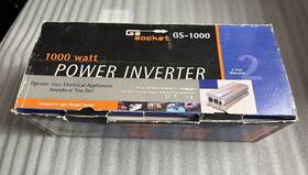 Go Socket 652984700041 Dc To Ac Power Inverter 1000 Watts With Heavy Gage Cables