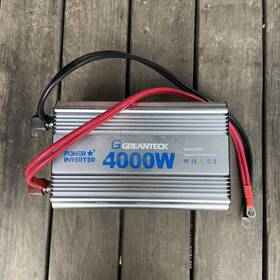 63563 Greanteck 4000 Watt Modified Sine Wave Inverter 12v Power