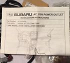 H7110fj000 Subaru Power Outlet 110v