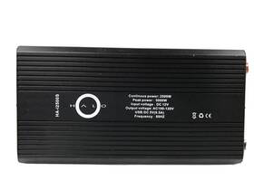 Ha-i2500s Halo Automotive 82500 Power Inverter 2500w 6- 110v Grounded Ac Outlet Usb 5v