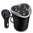Hb22 Higoing Cigarette Lighter Splitter Usb Ports Car Charger 667322983666