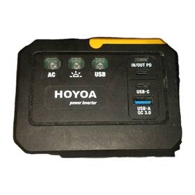 Hoya Hy-3029u1 20v Power Inverter 150w Ac Outlet Usb-c Pd 65w Usb-a Portable Battery