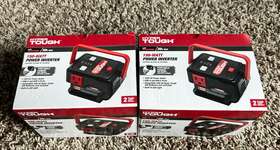 Ht13-401-003-04 Hyper Tough 20v 150 Watts Power Source/inverter 120v Ac Outlet Lot Of 2