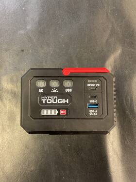El1112574 Hyper Tough Hy-1427u1 20v Power Source Inverter No Battery