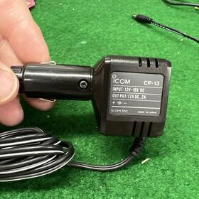 Cp-12l Icom Cp-13 Cp-13l Original Cp-12 Cigarette Lighter Power Cord Made In Japan Oem